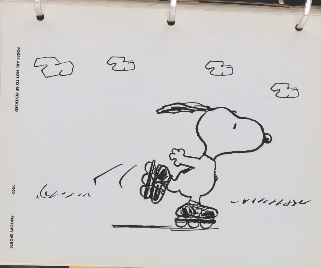 A "Peanuts" Character Portfolio Style Guide. - 12