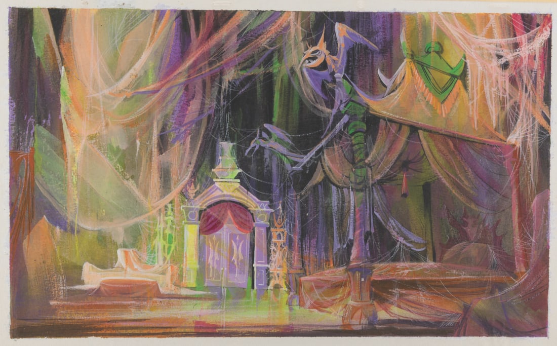 A "Tiny Toon Adventures" Walt Peregoy Background Concept. (1 of 3)