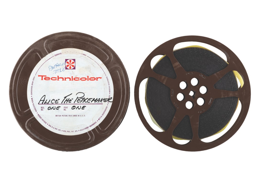 An "Alice the Peacemaker" Film Reel. (1 of 5)