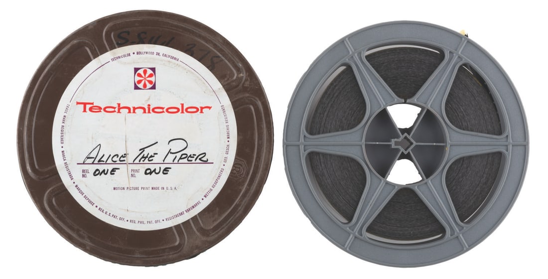 An "Alice the Piper" Film Reel. (1 of 5)