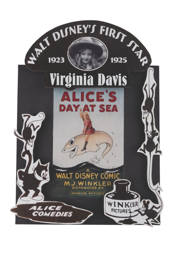 Virigina Davis' Alice Comedies Public Appearances Display. (1 of 2)