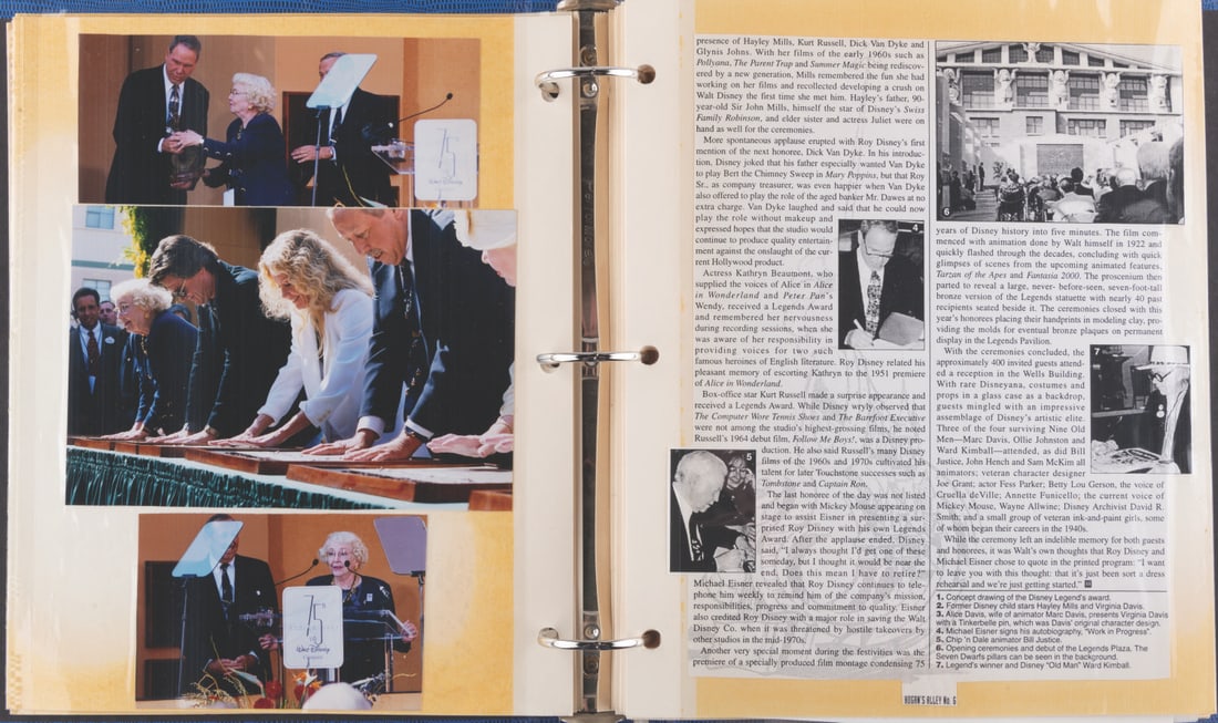 Virginia Davis' Personal Scrapbook. - 12