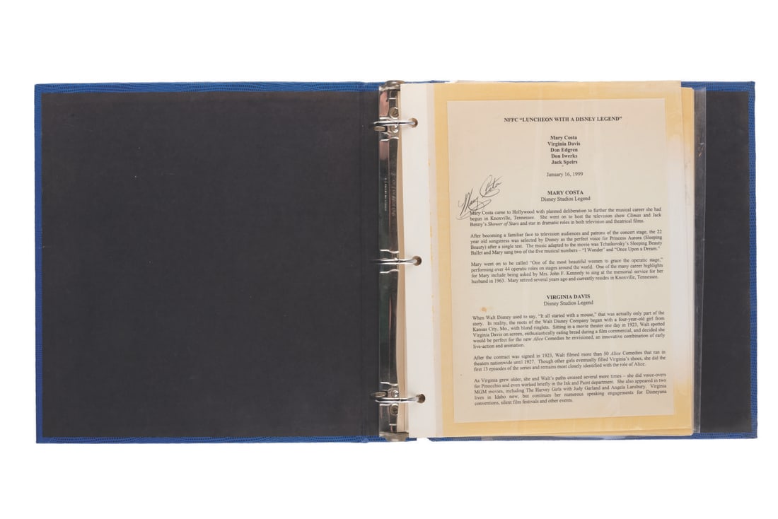 Virginia Davis' Personal Scrapbook. - 3