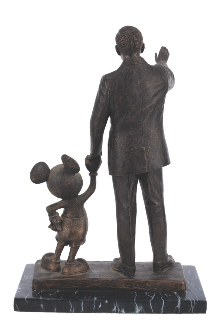 Virginia Davis' Partners Statue. - 8