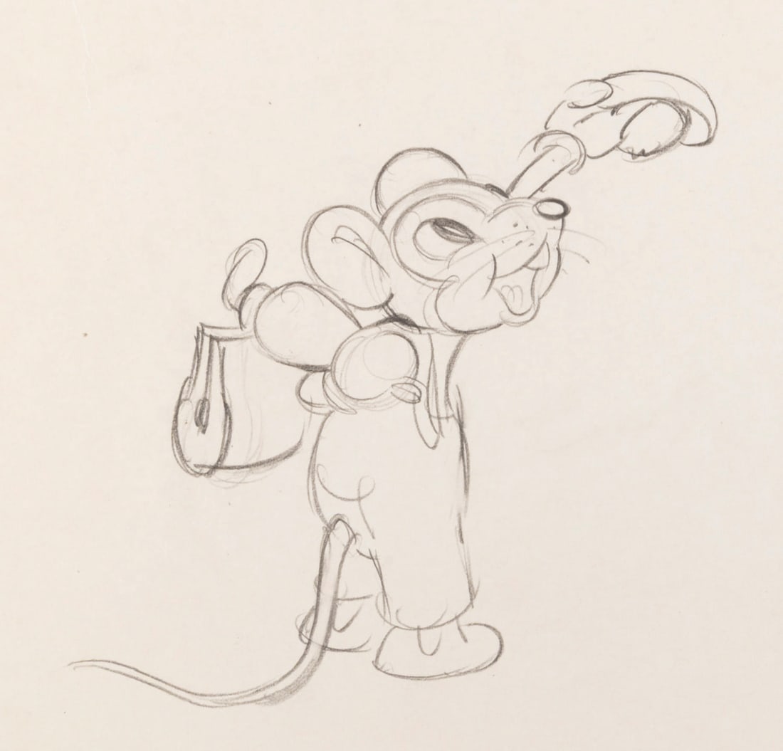 A "The Country Cousin" Production Drawing. (1 of 2)