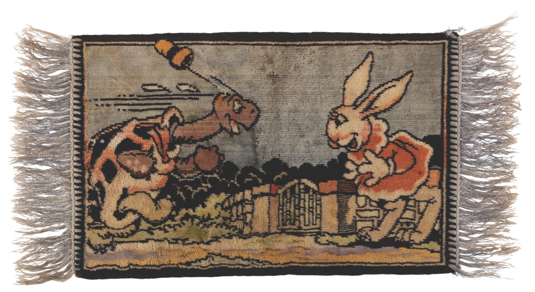 A "Tortoise and the Hare" Italian Rug. (1 of 1)