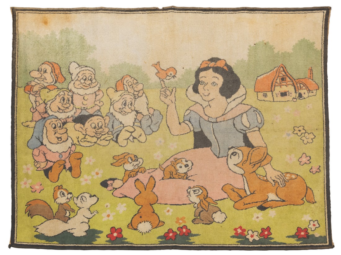 A "Snow White and the Seven Dwarfs" Rug. (1 of 1)