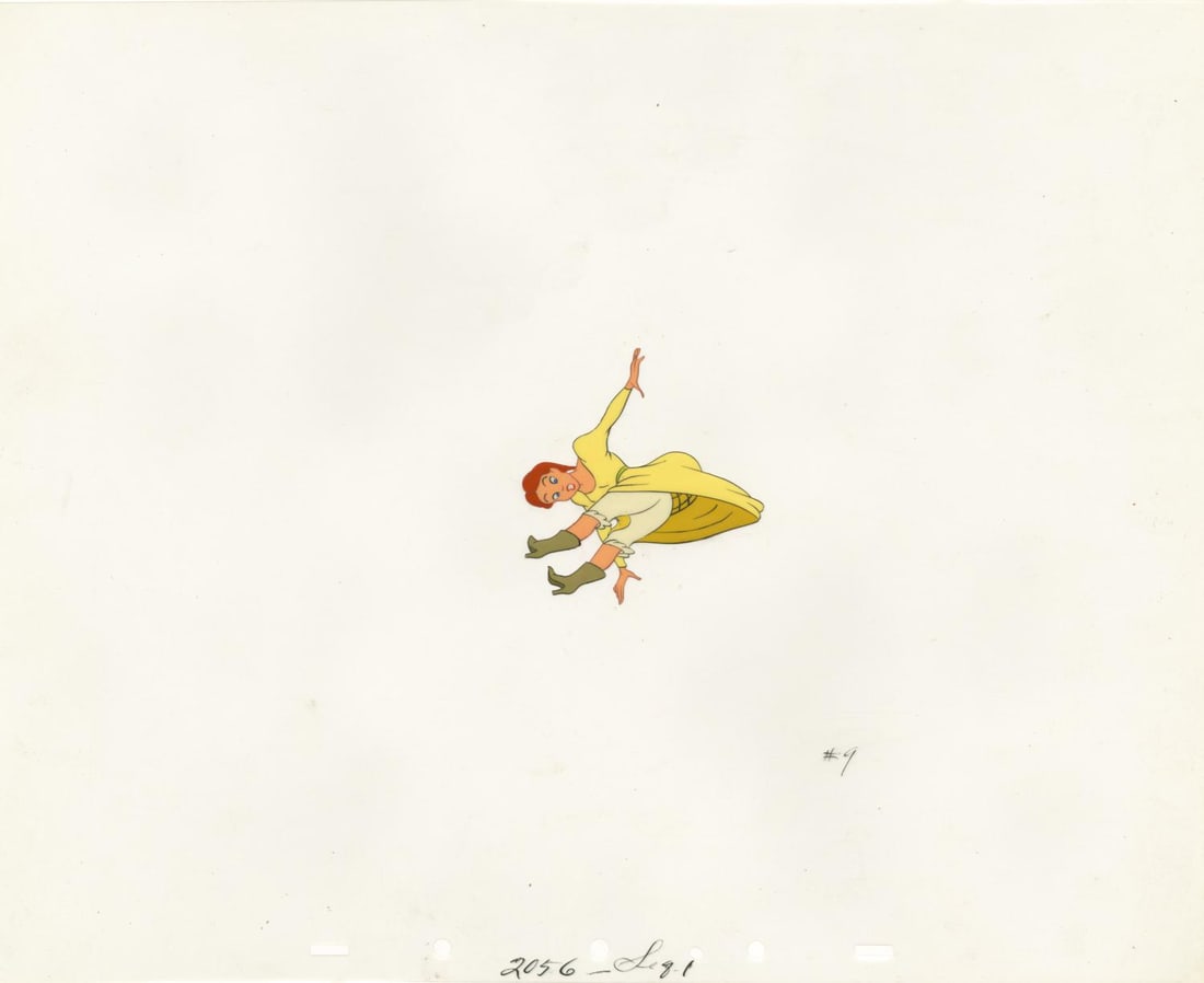 A "Melody Time" Slue Foot-Sue Original Production Cel. (1 of 2)