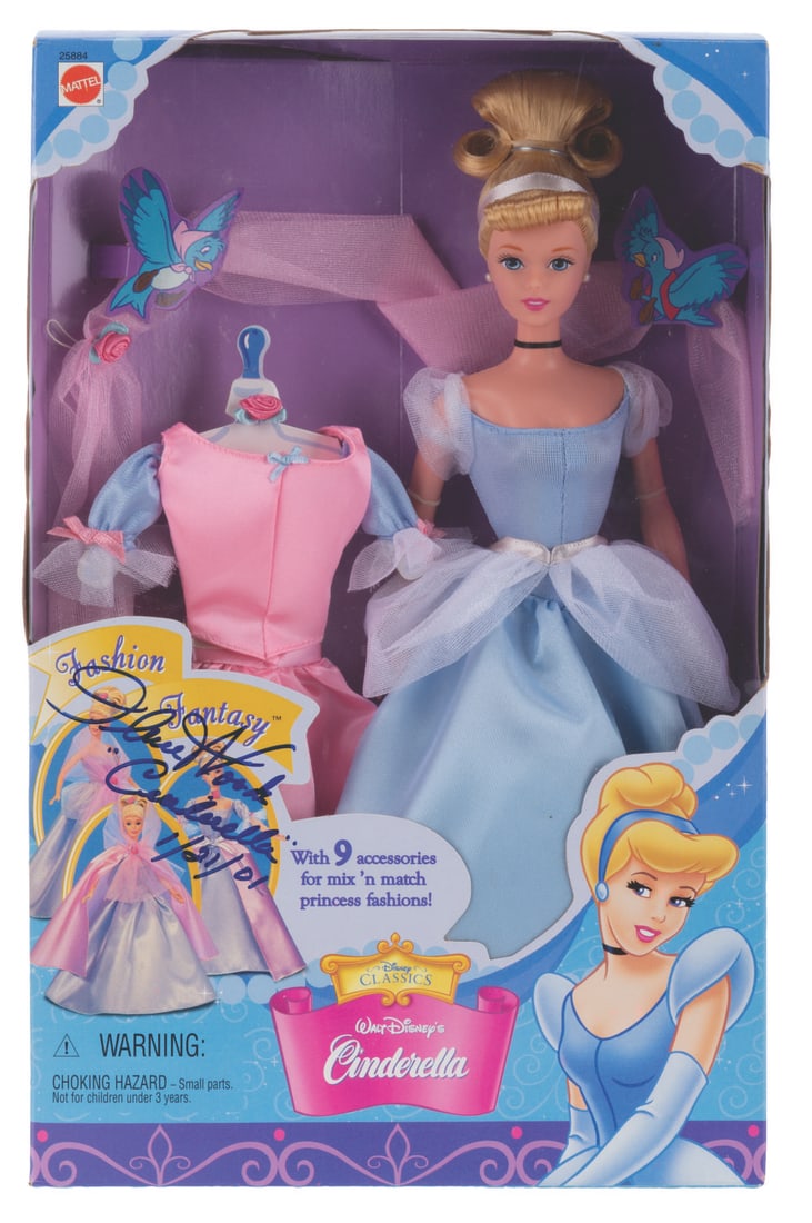 A Signed "Fashion Fantasy" Cinderella Doll. (1 of 3)
