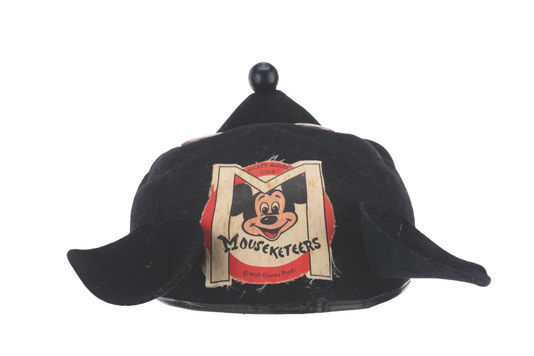 A Mickey Mouse Club Felt Mickey Hat. (1 of 7)