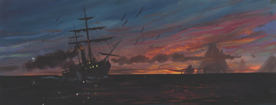 A "20,000 Leagues Under The Sea" Concept Painting. (1 of 2)