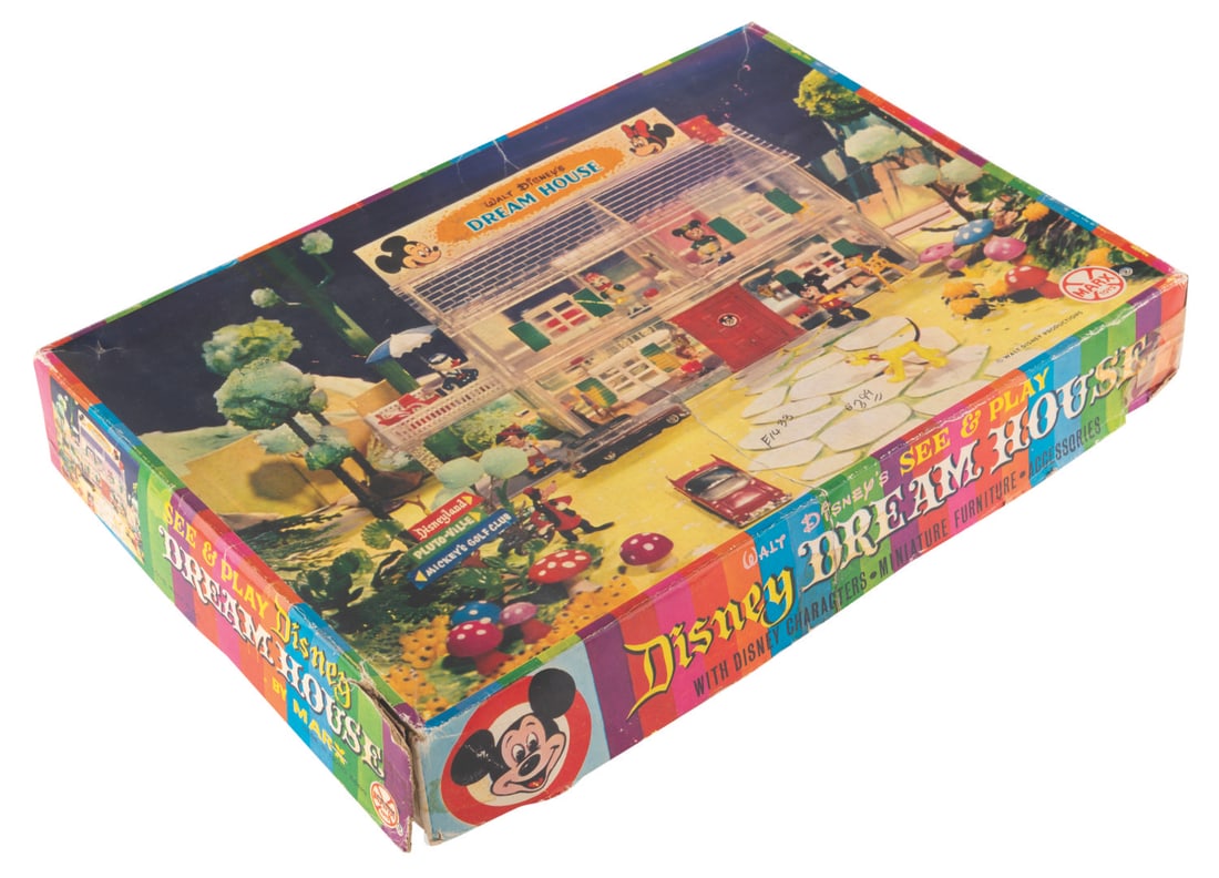 A Marx See & Play Disneykin Dream House. (1 of 9)