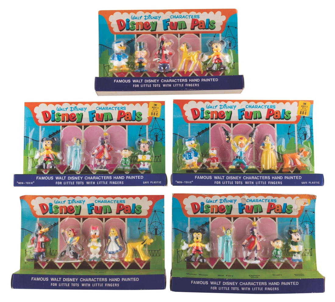 A Collection of Rare Disney Fun Pals Sets. (1 of 6)