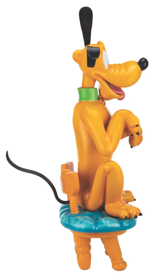 A Disney Store Pluto Display Figure. - 4