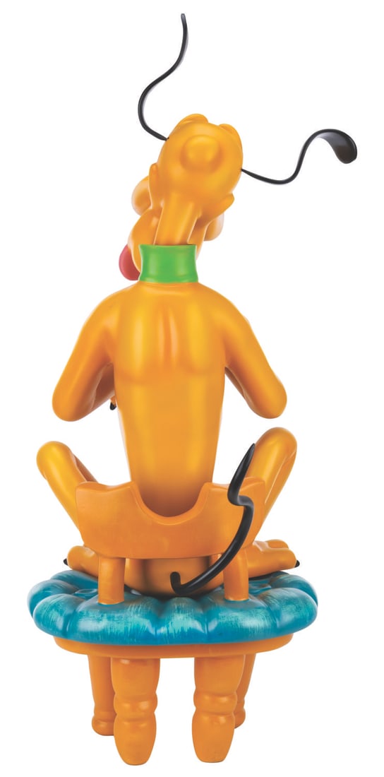 A Disney Store Pluto Display Figure. - 5