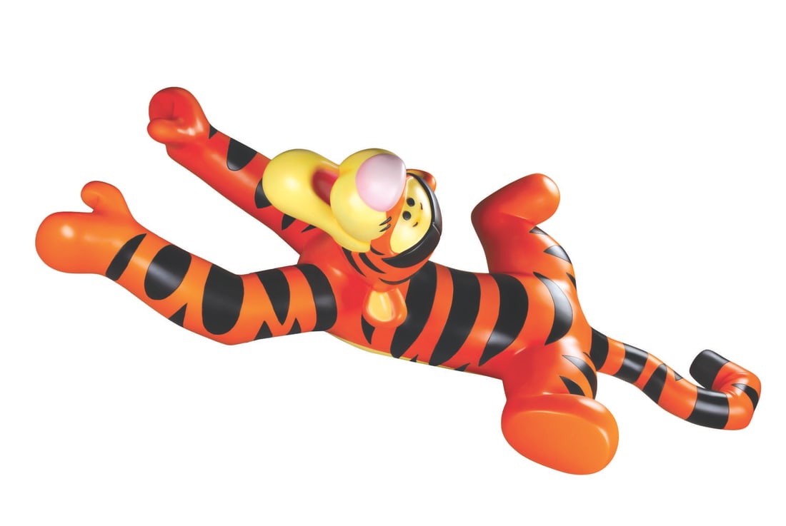 A Disney Store Tigger Store Display. - 6