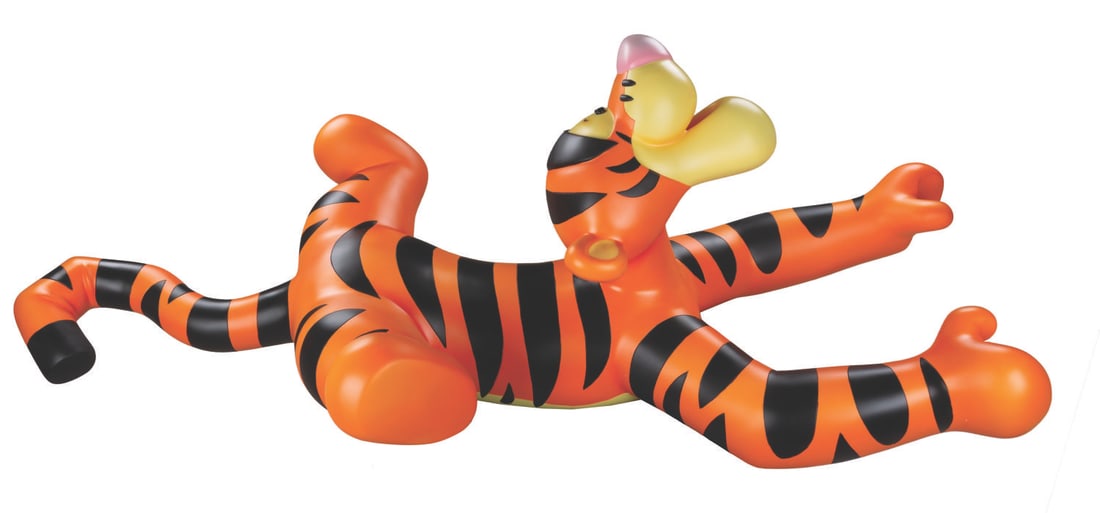 A Disney Store Tigger Store Display. - 8
