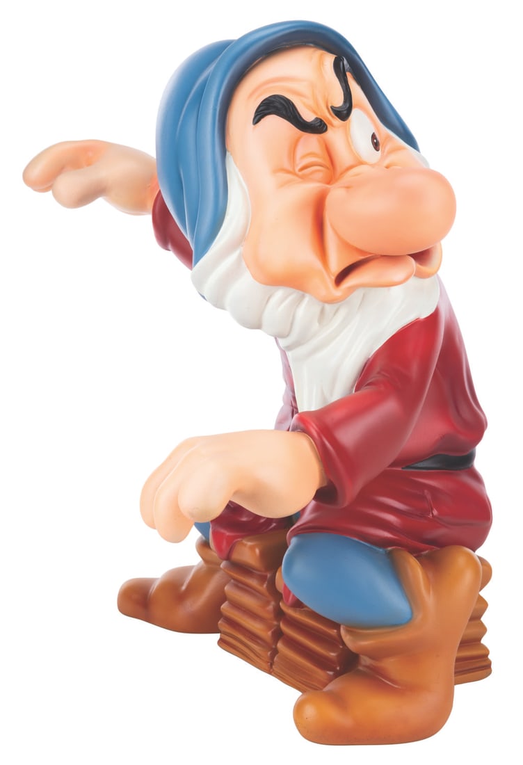 A Grumpy Disney Store Display Figure. (1 of 6)