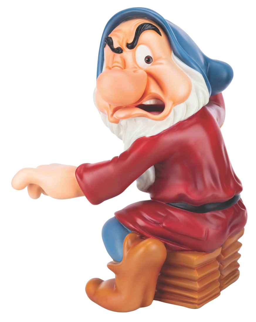 A Grumpy Disney Store Display Figure. - 2
