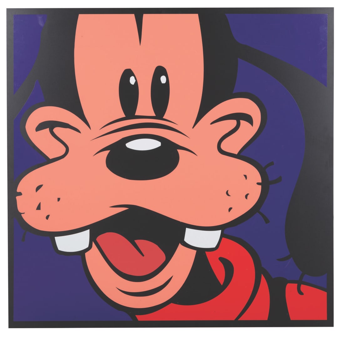 An Oversized Goofy Display Sign. (1 of 1)