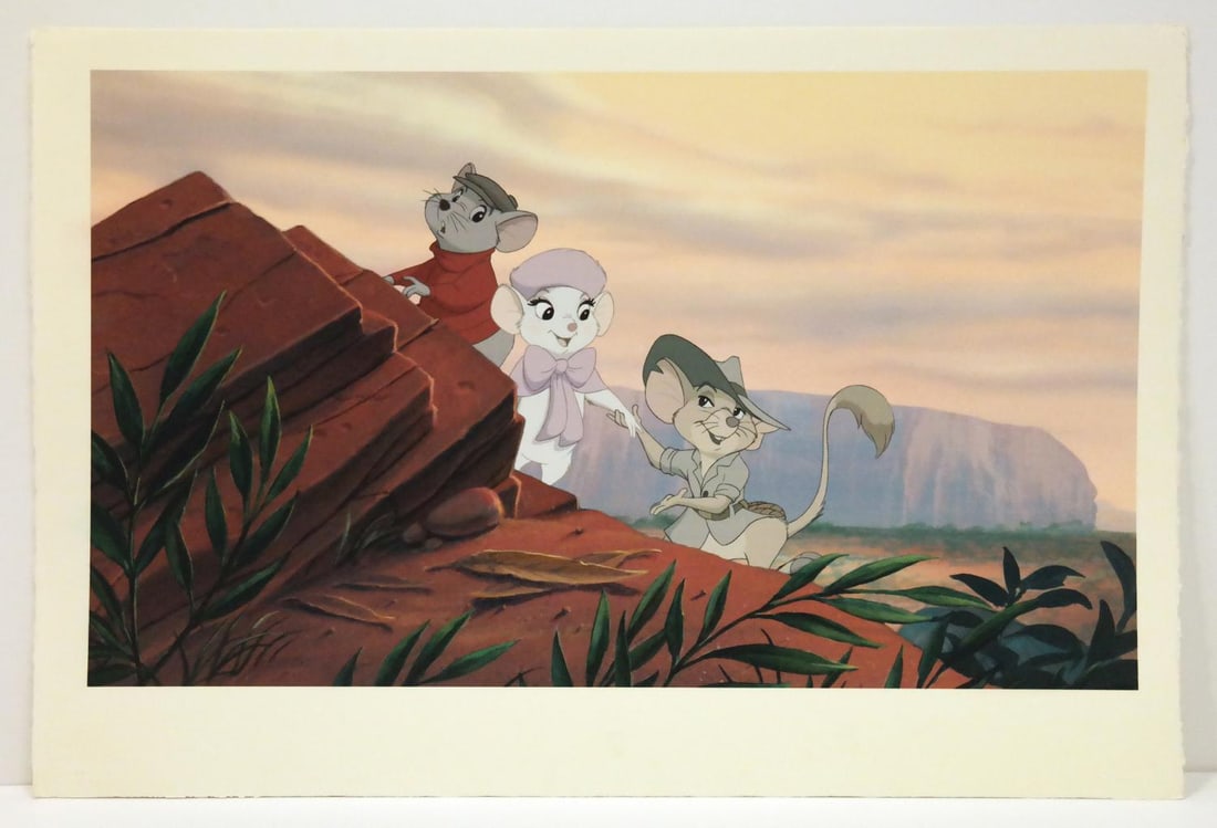 A "Rescuers Down Under" CAPS Test Print. - 2