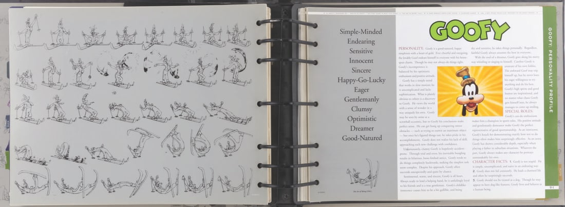 A "Disney Standard Character Guidebook." - 11