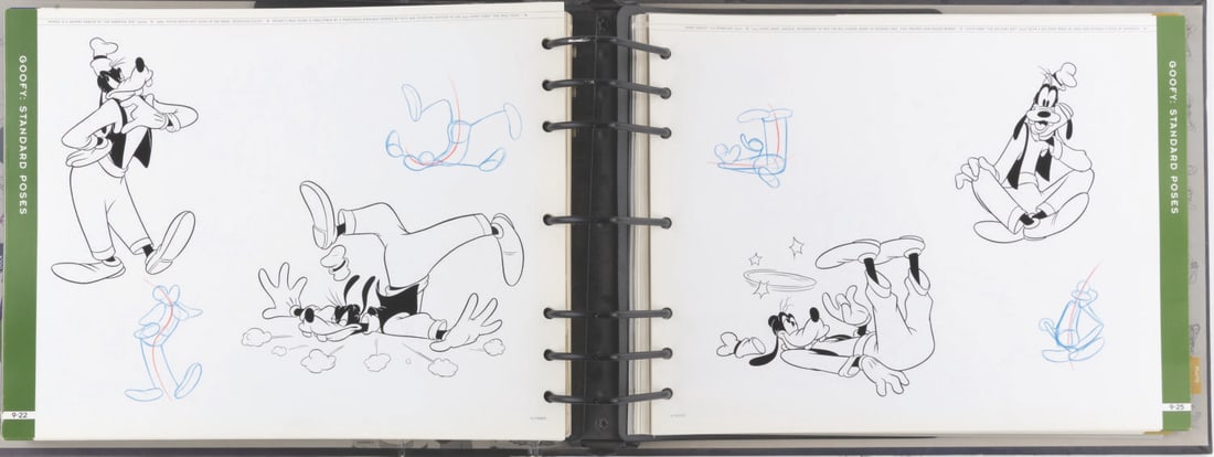 A "Disney Standard Character Guidebook." - 12