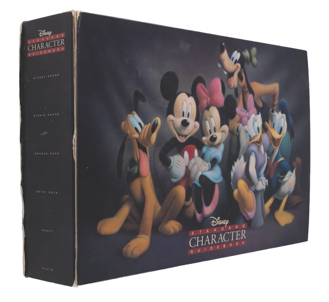 A "Disney Standard Character Guidebook." - 2