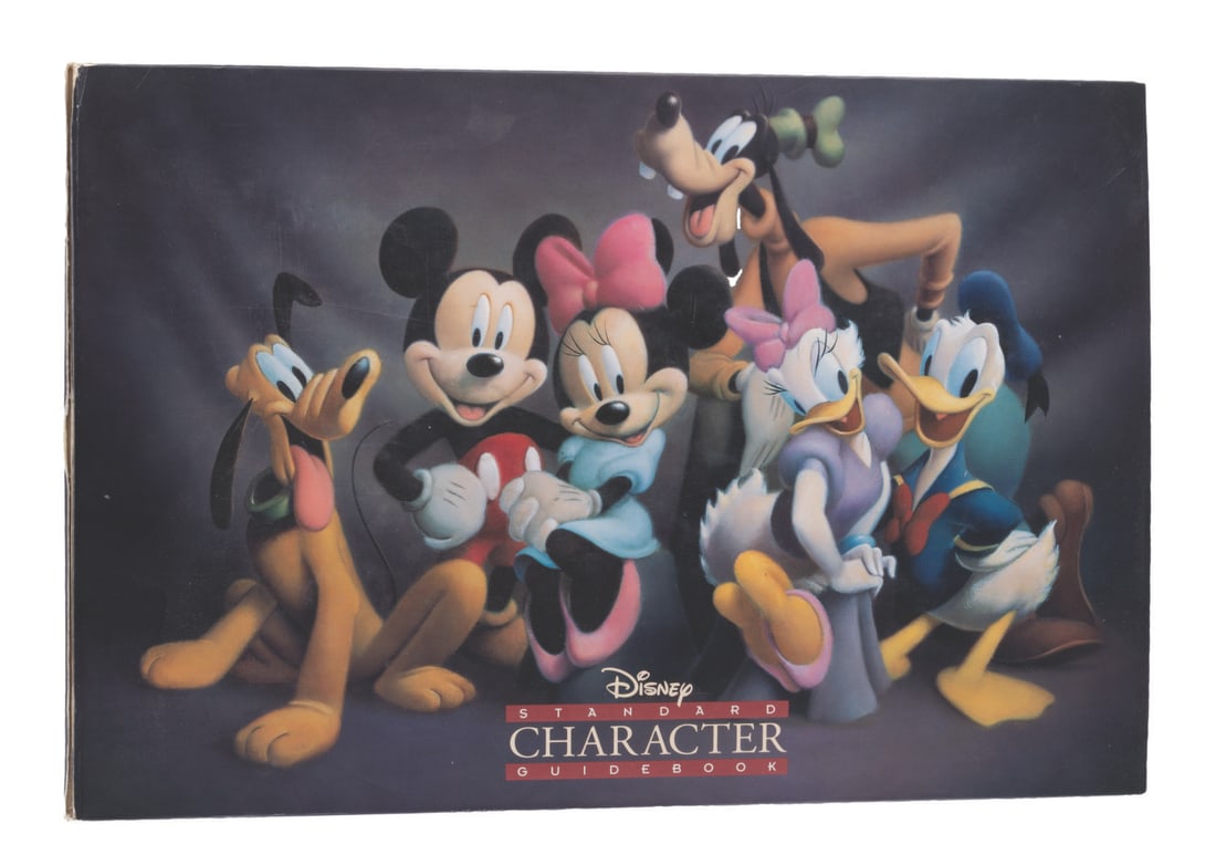 A "Disney Standard Character Guidebook." - 3