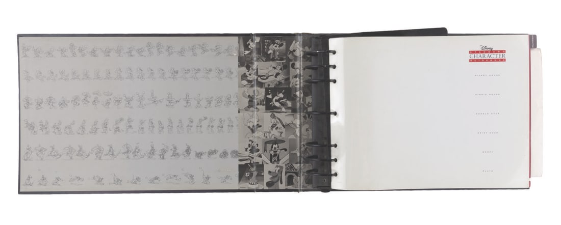 A "Disney Standard Character Guidebook." - 4