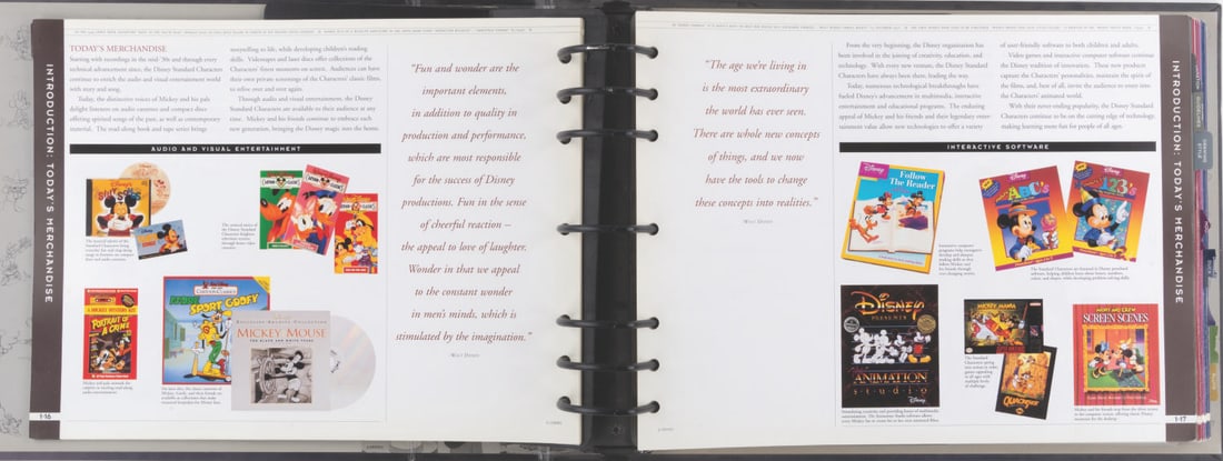 A "Disney Standard Character Guidebook." - 6