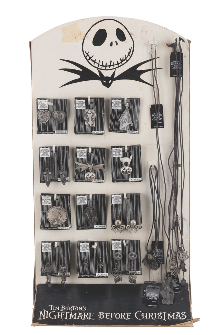 A "The Nightmare Before Christmas" Store Display with Jewelry. (1 of 11)