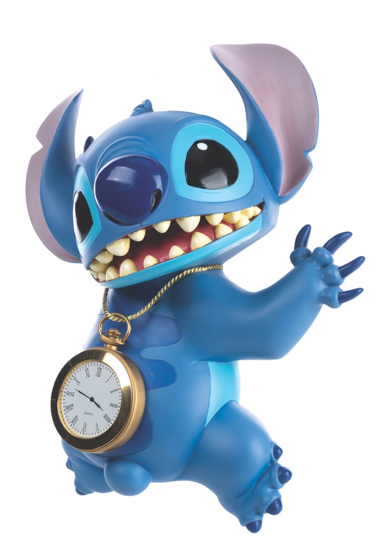 A Disney Auctions Stitch Wall Clock. - 5