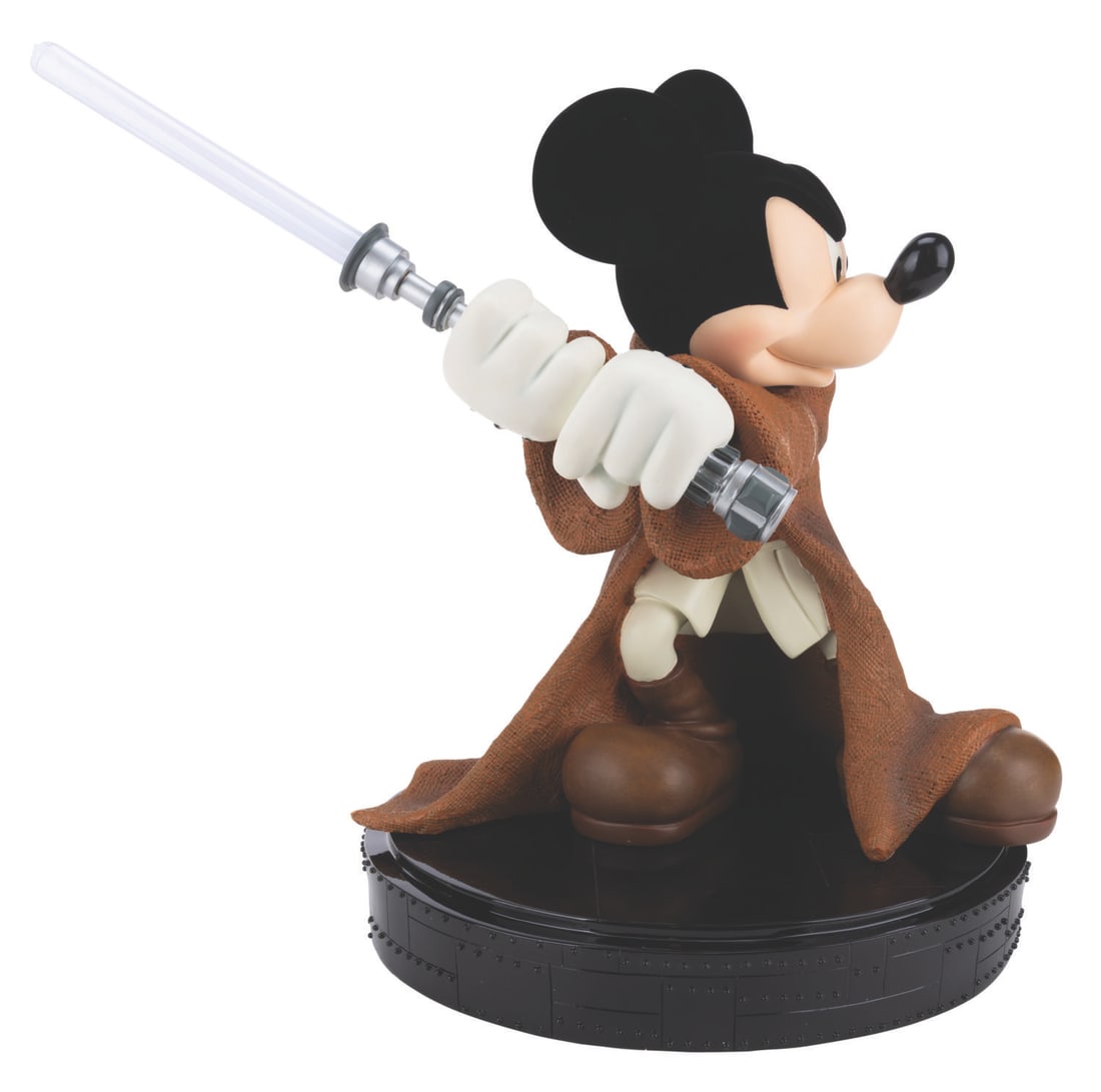 A Signed Jedi Mickey Mouse Big Fig. - 10