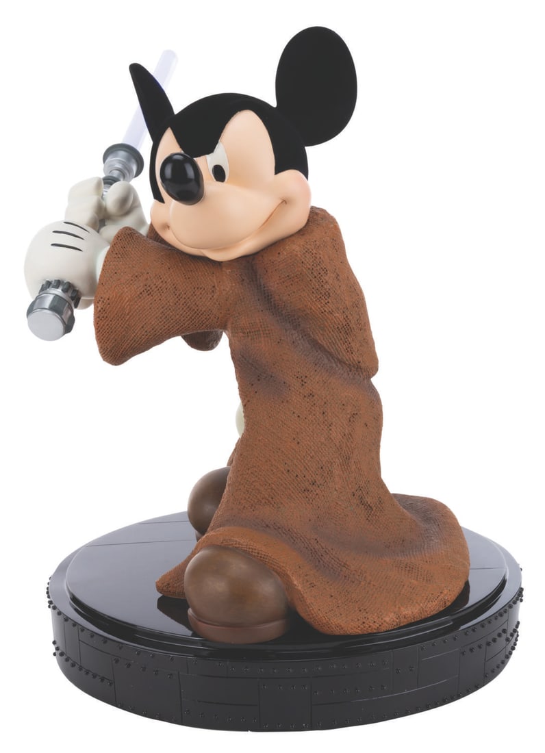 A Signed Jedi Mickey Mouse Big Fig. - 5