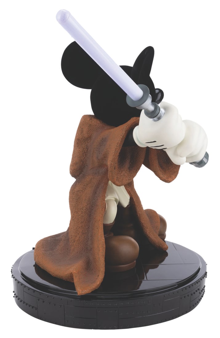 A Signed Jedi Mickey Mouse Big Fig. - 9