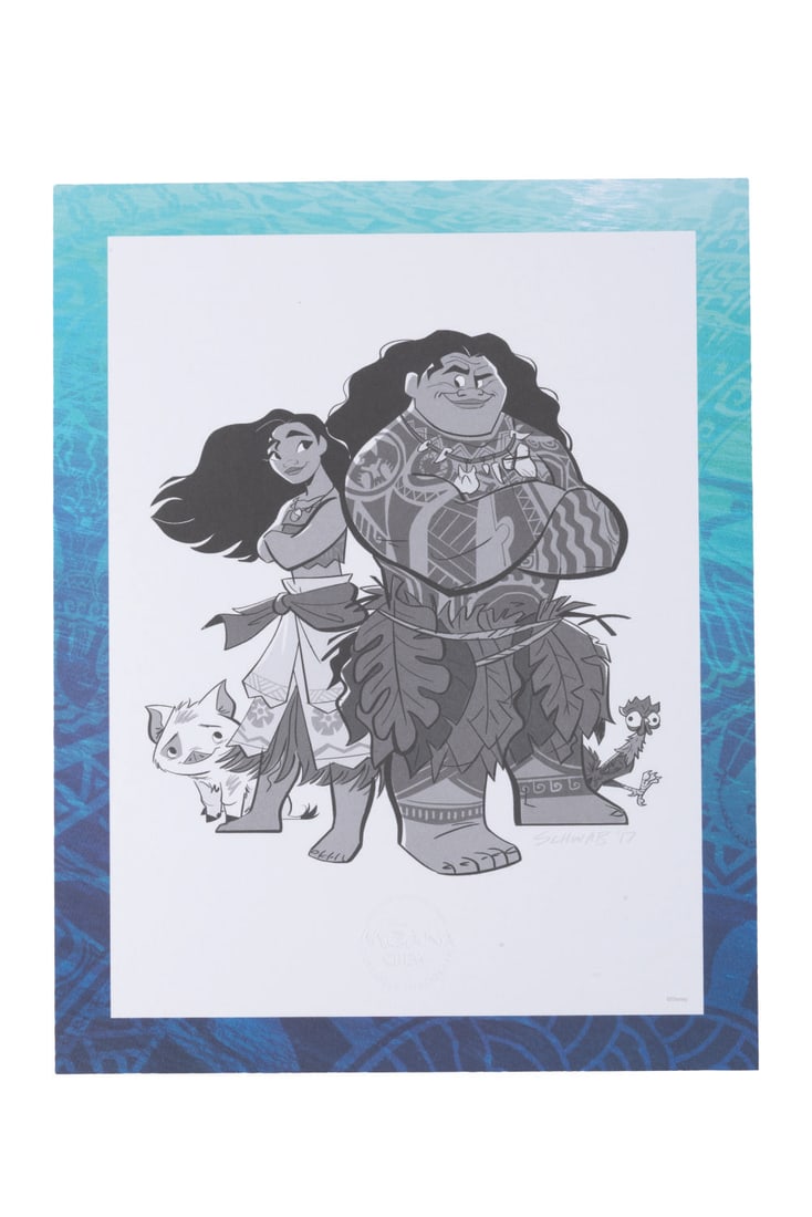 A Rare "Moana" Signed Crew Gift. (1 of 1)