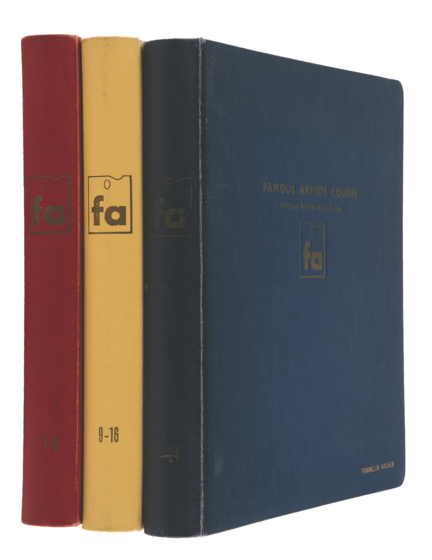 A Set of Famous Artists Course Books. (1 of 16)