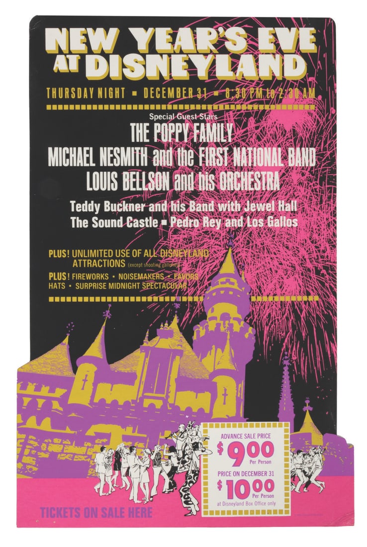 A "New Year's Eve at Disneyland" Display. (1 of 1)