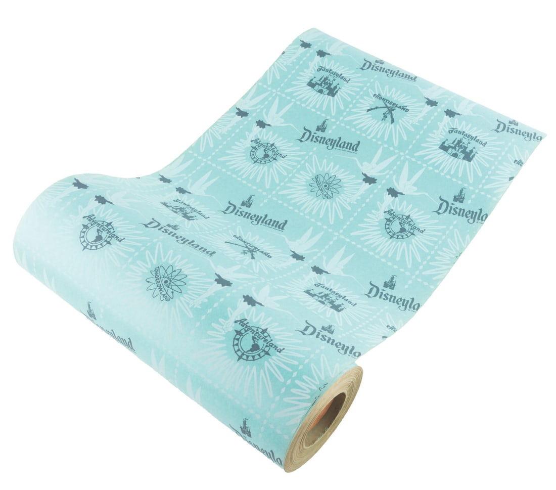 A Rare Roll of Early Disneyland Wrapping Paper. (1 of 5)