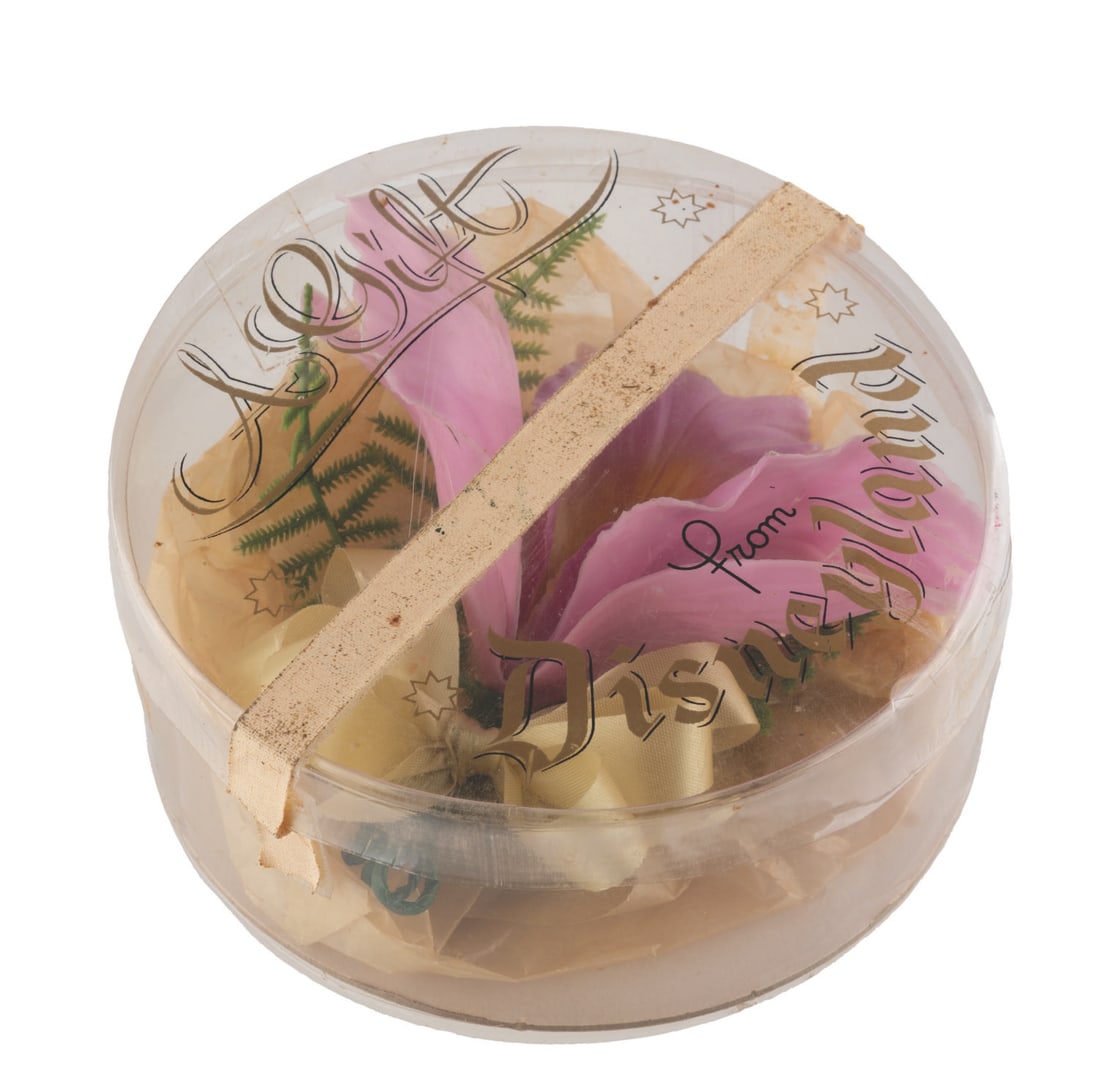 "A Gift from Disneyland" Mail-Away Souvenir Orchid. (1 of 5)