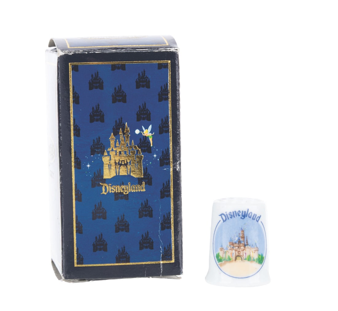 A Disneyland Sleeping Beauty Castle Thimble. (1 of 3)