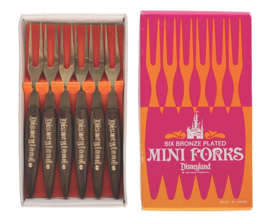 A Disneyland Mini Forks Box Set. (1 of 3)