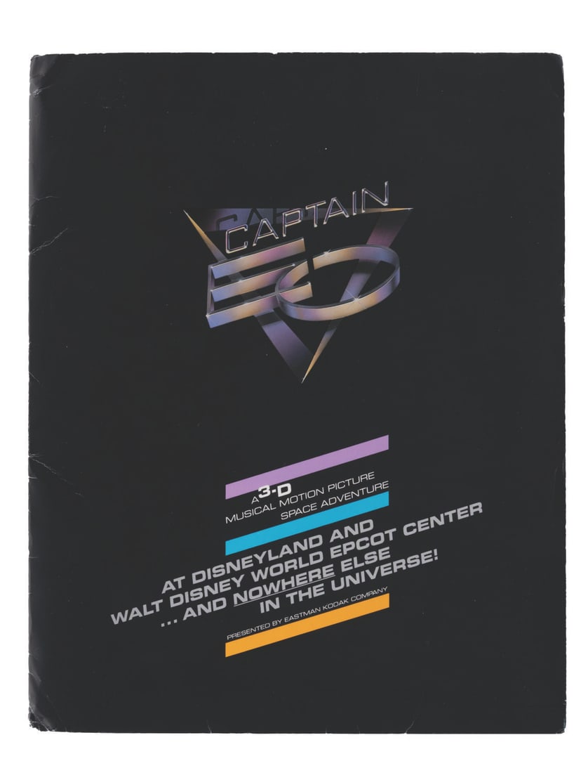 A Captain EO Press Kit. - 2