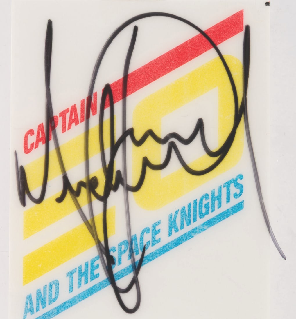 A Captain EO Michael Jackson Signed Crew Badge. - 2