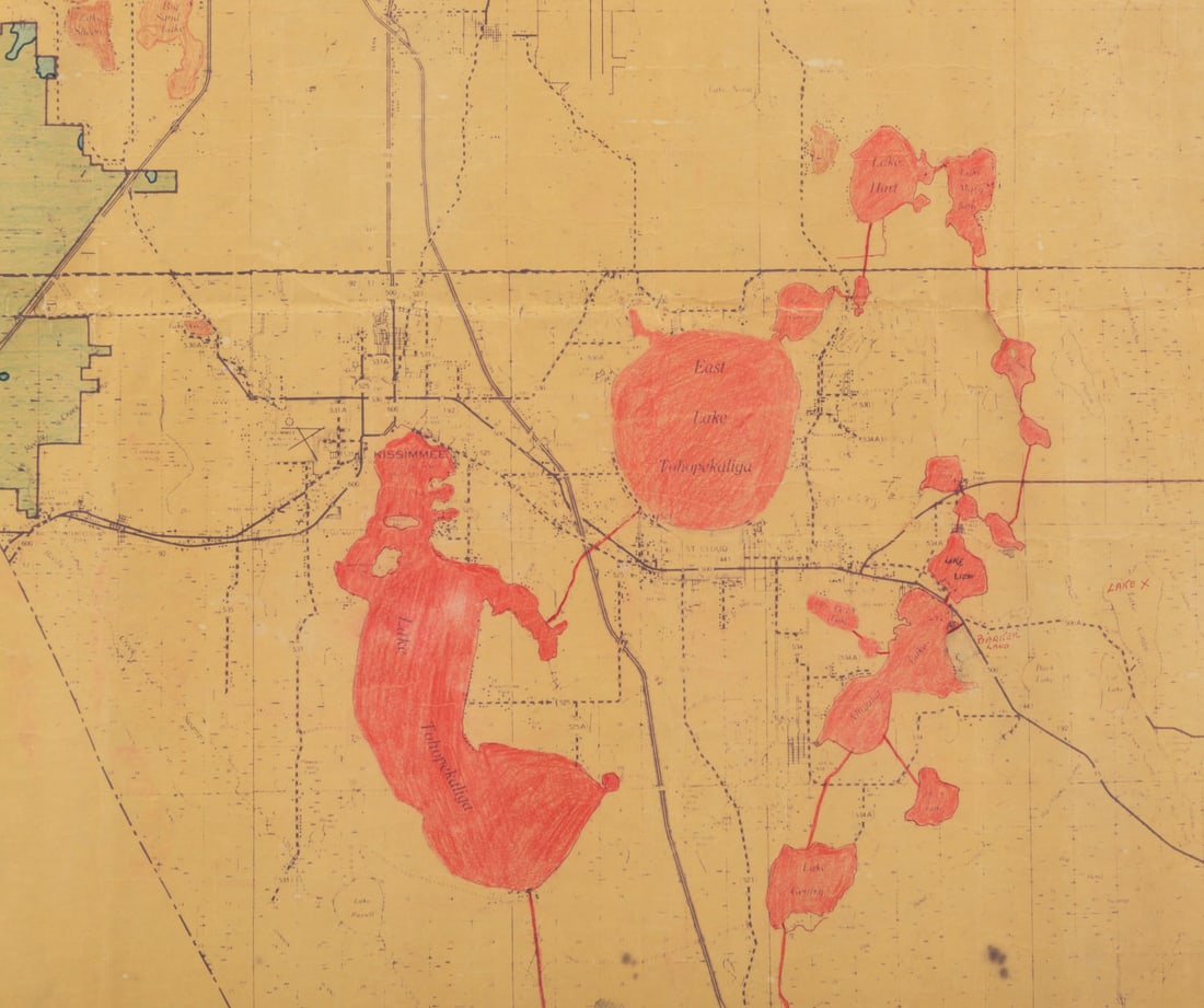 A "Disneyland East" Survey Map. - 4