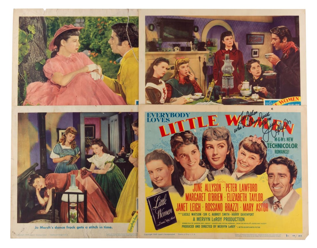A Collection of "Little Women" 1949 Lobby Cards. (1 of 6)