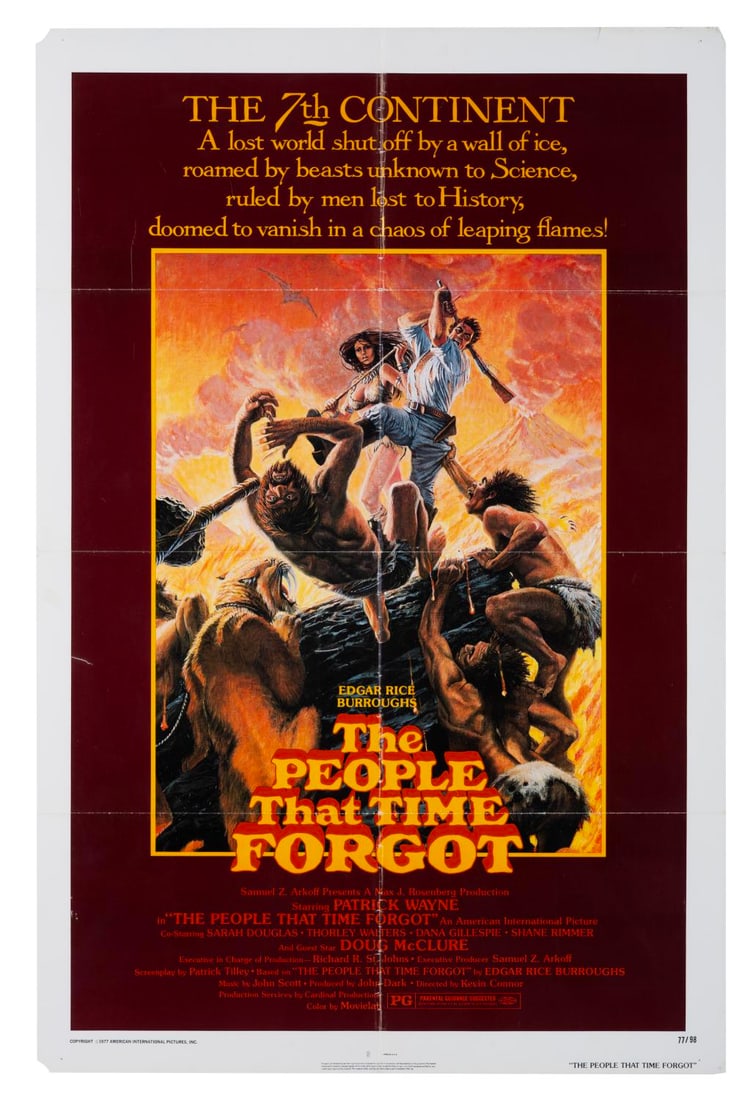 A "The People That Time Forgot" One-Sheet. (1 of 1)