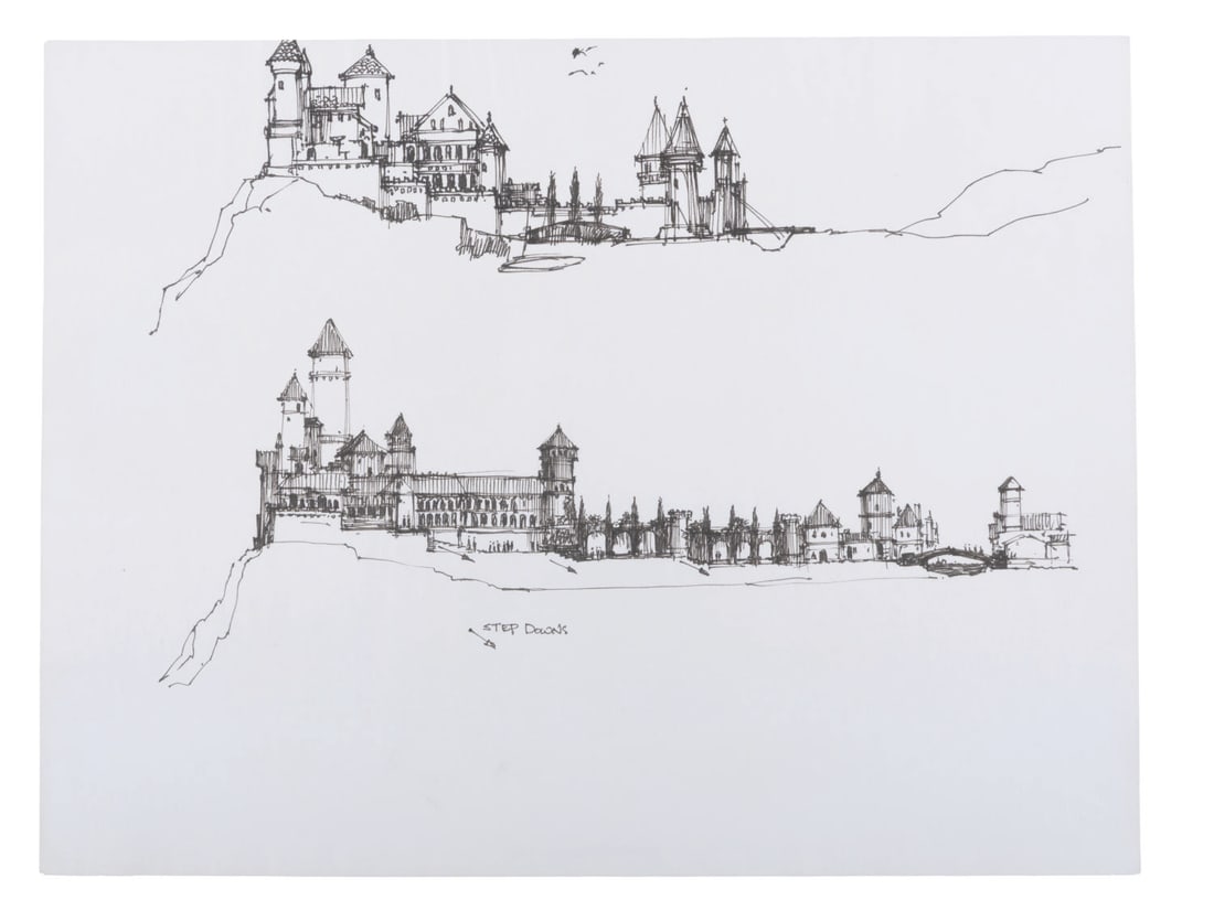 "Polar Express" Production Drawings. - 4
