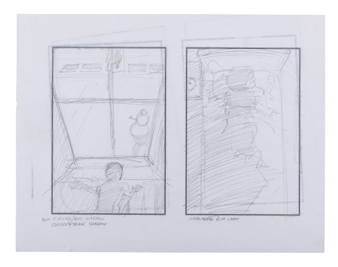 "Polar Express" Production Drawings. - 6